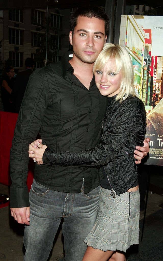 Anna Faris with her arms around husband Ben Indra during New York Premiere of Lost in Translatio