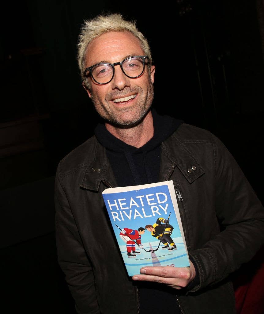Jacob Tierney poses backstage at the hit musical "Hadestown" on Broadway at The Walter Kerr Theatre on March 1, 2026 in New York City. (Photo by Bruce Glikas/WireImage)