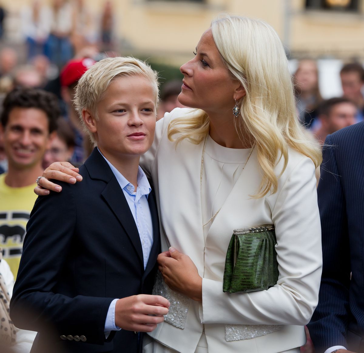 Borg is not considered an official member of the royal family, but was raised by Haakon and Mette-Marit
