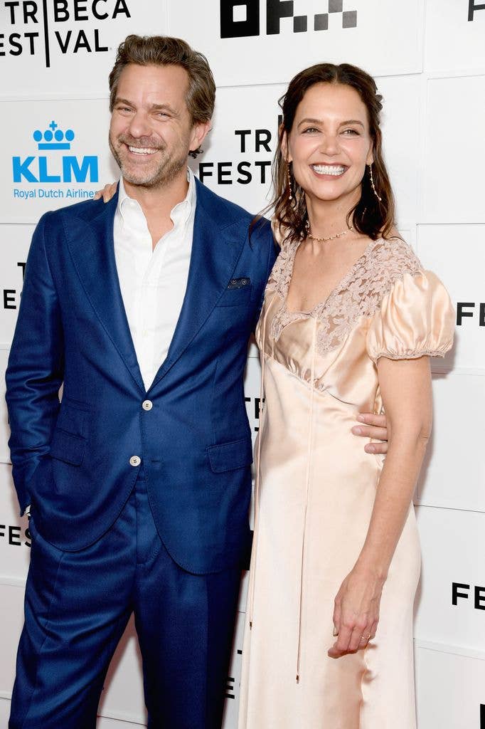 Joshua Jackson and Katie attend the "Happy Hours" Premiere during the 2026 Tribeca Festival