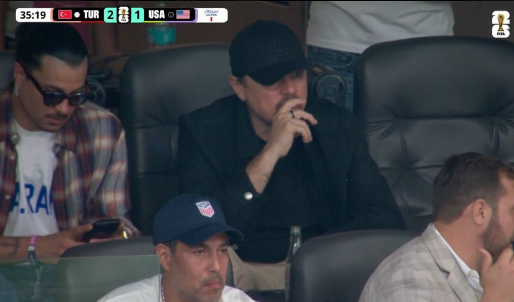 leonardo dicaprio world cup