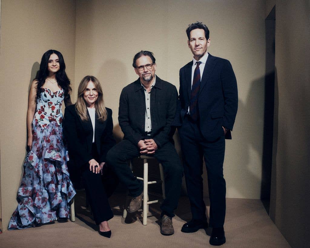 (L-R) Felice Kakaletris, Erika Burke Rossa, Jeremy Sisto and Paul Rudd