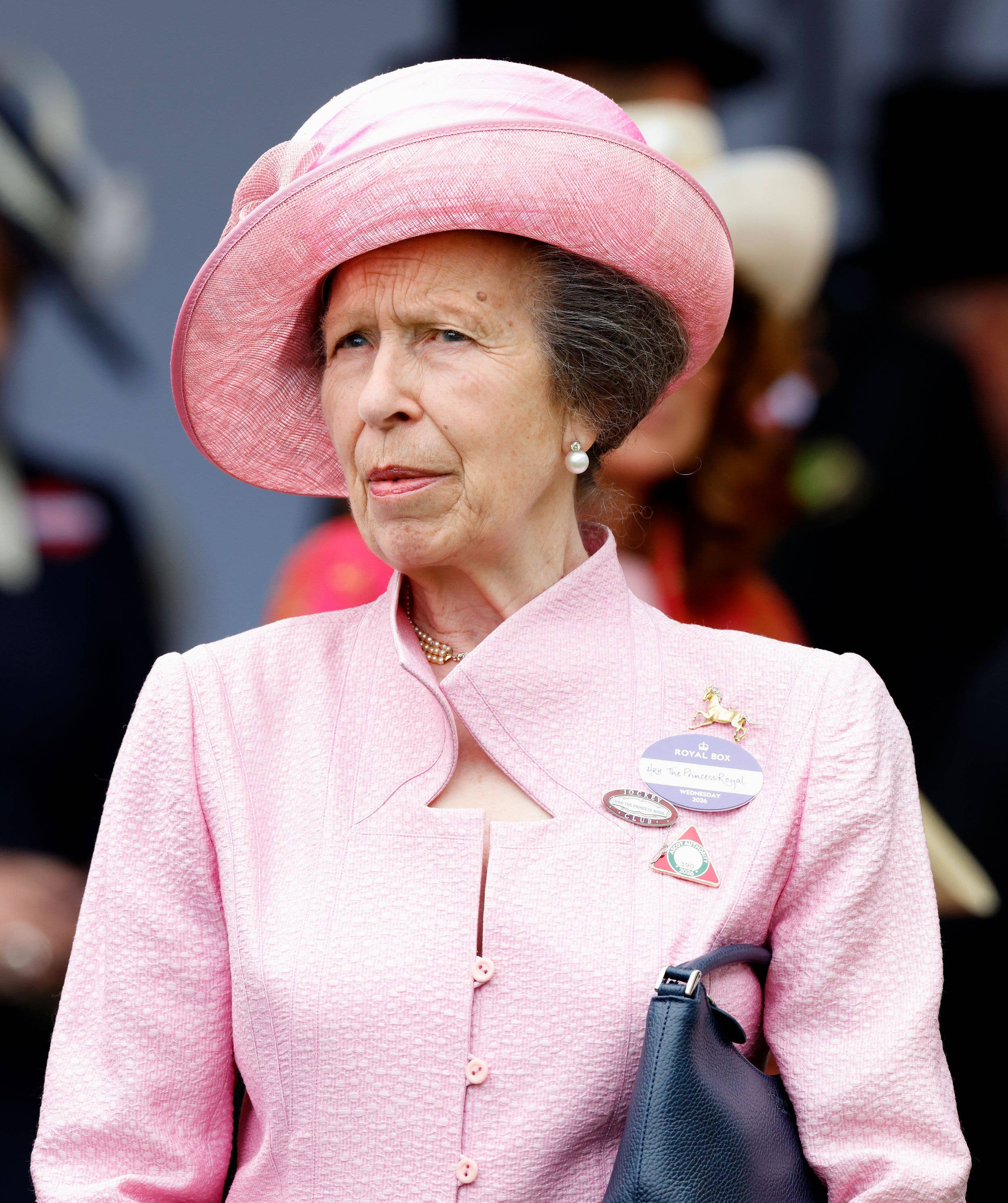 Princess Anne, Princess Royal attends day 2 of Royal Ascot 2026 at Ascot Racecourse