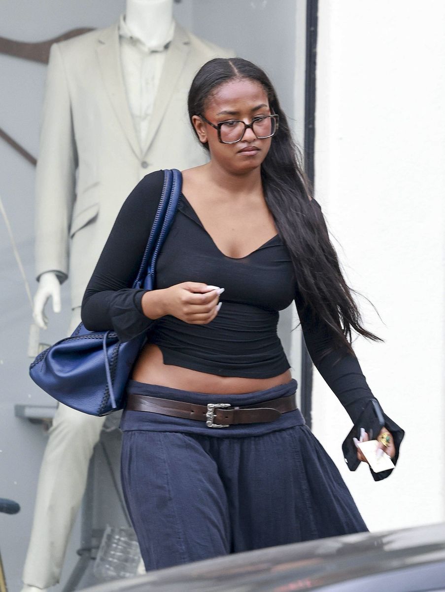 Sasha Obama steps out in effortless off-duty denim and the perfect spring shoe, defining her signature style