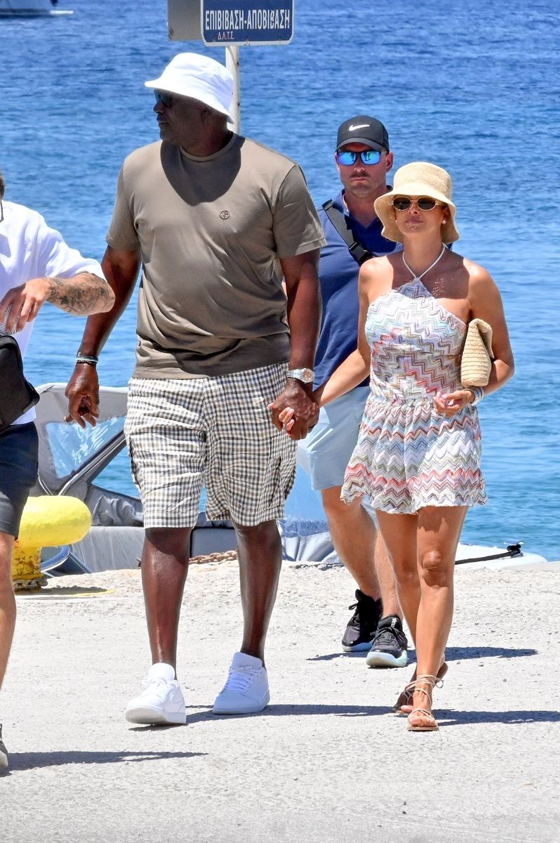 The couple has been traveling all summer