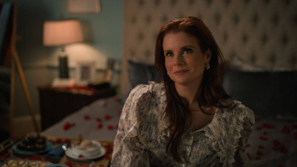 JoAnna Garcia Swisher as Maddie Townsend in Sweet Magnolias