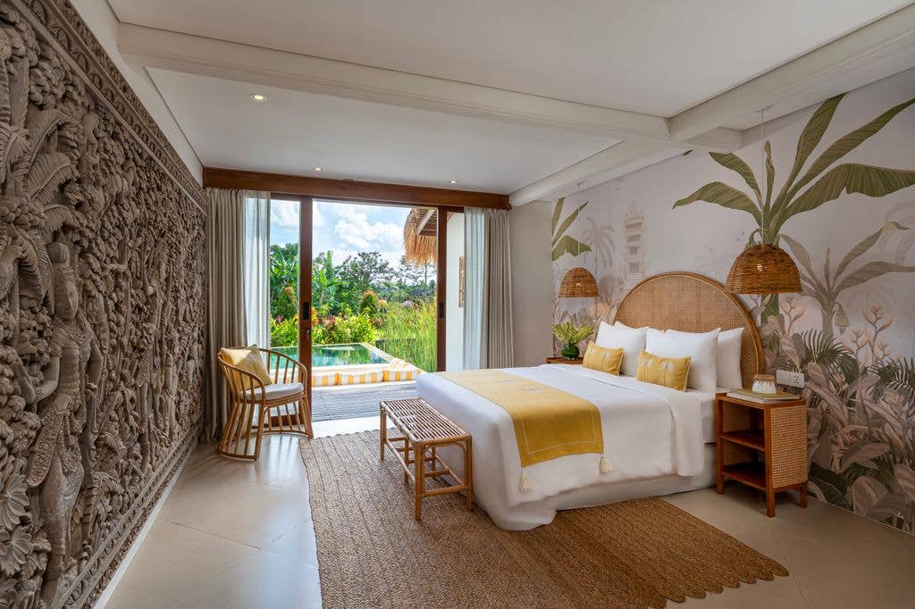 The spacious bedrooms are the perfect place to unwind