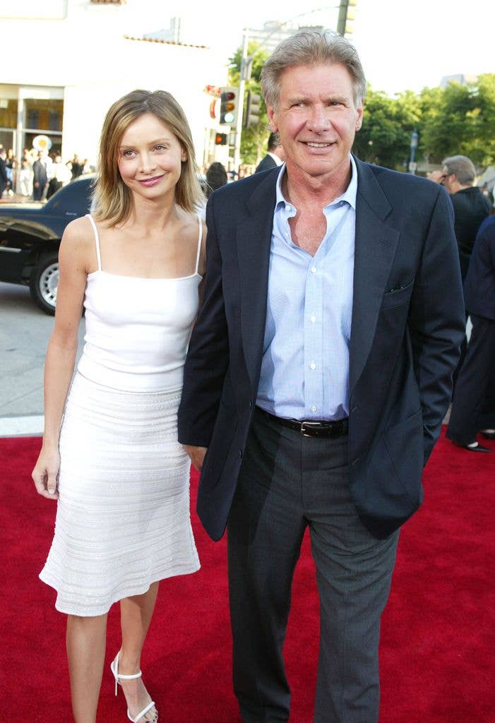 Harrison Ford and Calista Flockhart first met in 2002