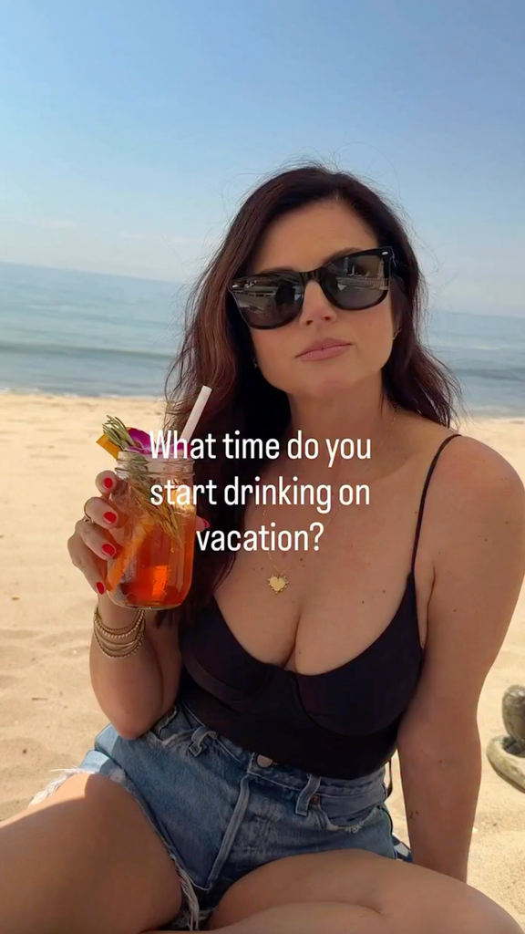 Tiffani thiessen beach swimsuit