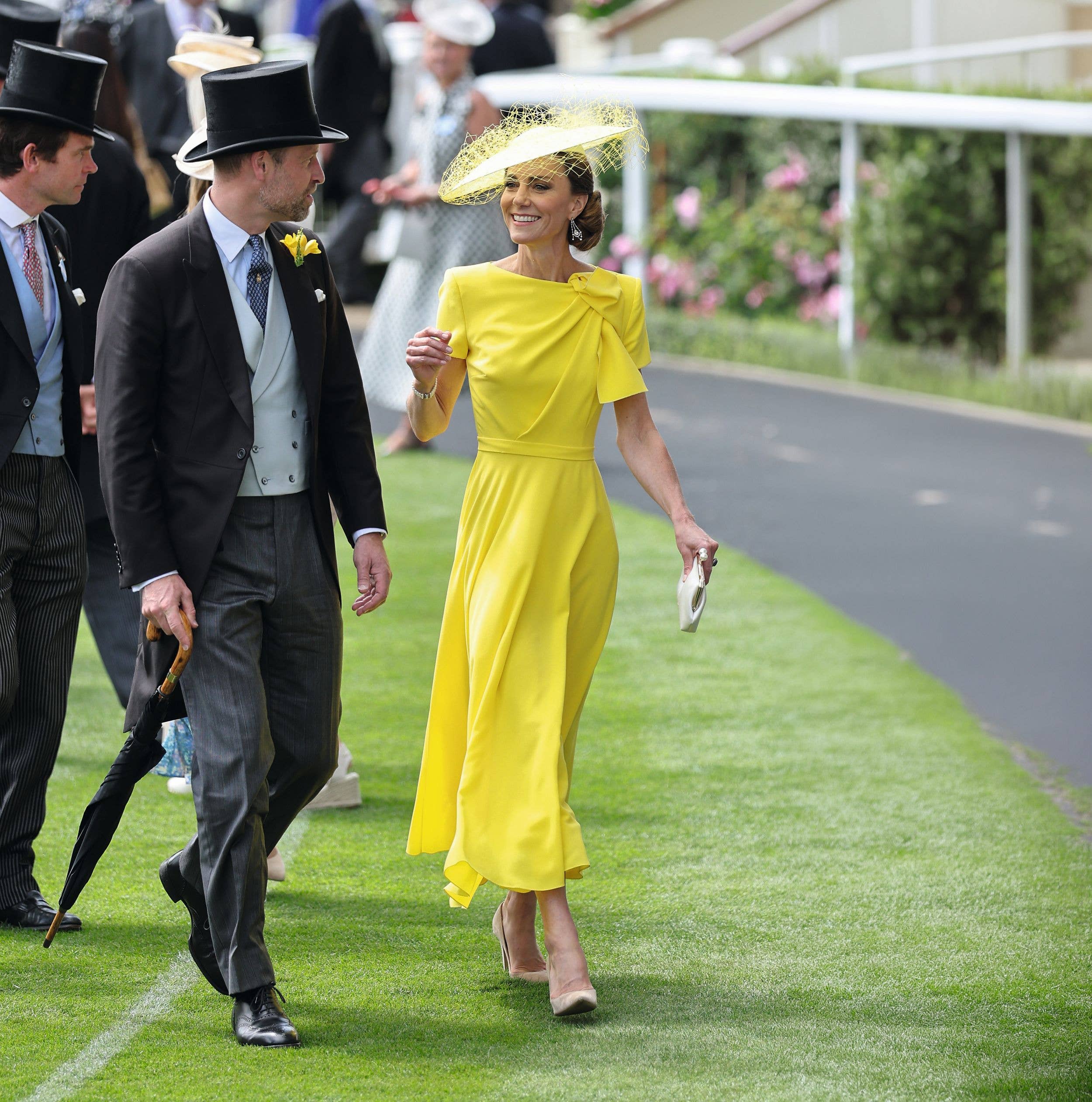 The Prince and Princess of Wales appeared closer than ever