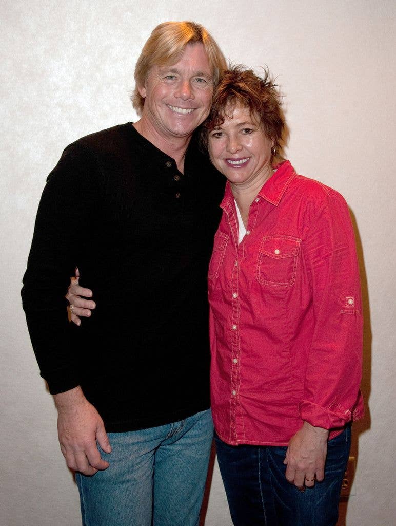 Christopher Atkins and Kristy McNichol at Lowes Hollywood Hotel in 2014 