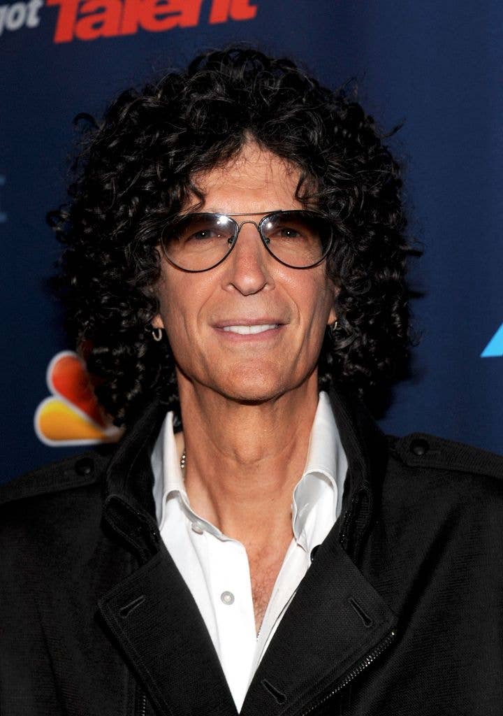 Howard Stern attends the "America's Got Talent" Post Show Red Carpet at Radio City Music Hall on August 14, 2013 in New York City