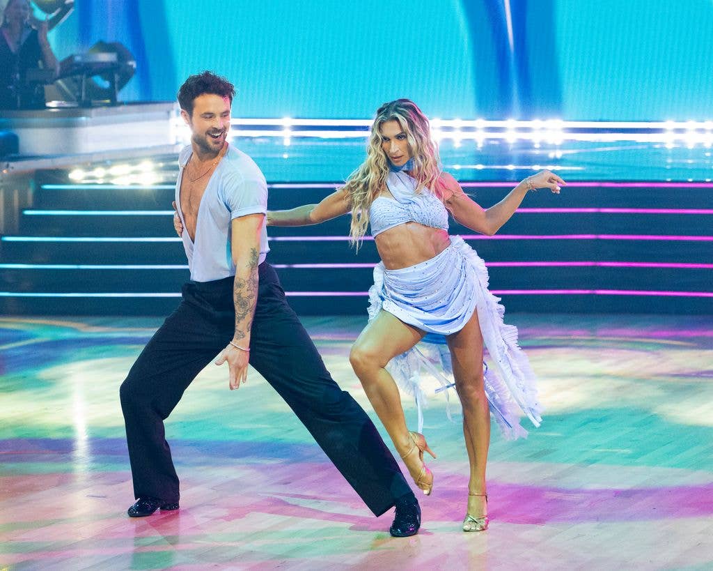 Dylan Efron and Daniella Karagach on DWTS