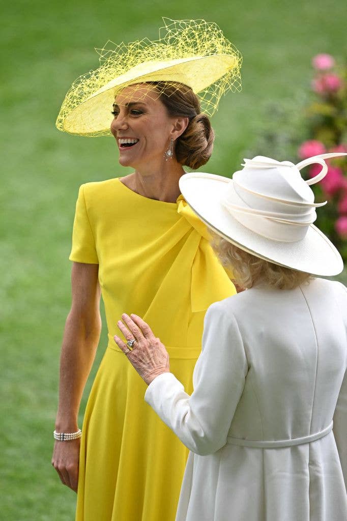 Kate chatted with Queen Camilla