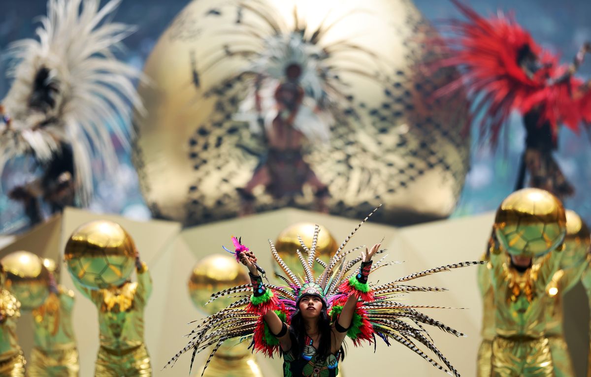 The opening ceremony was full of Mexican pride