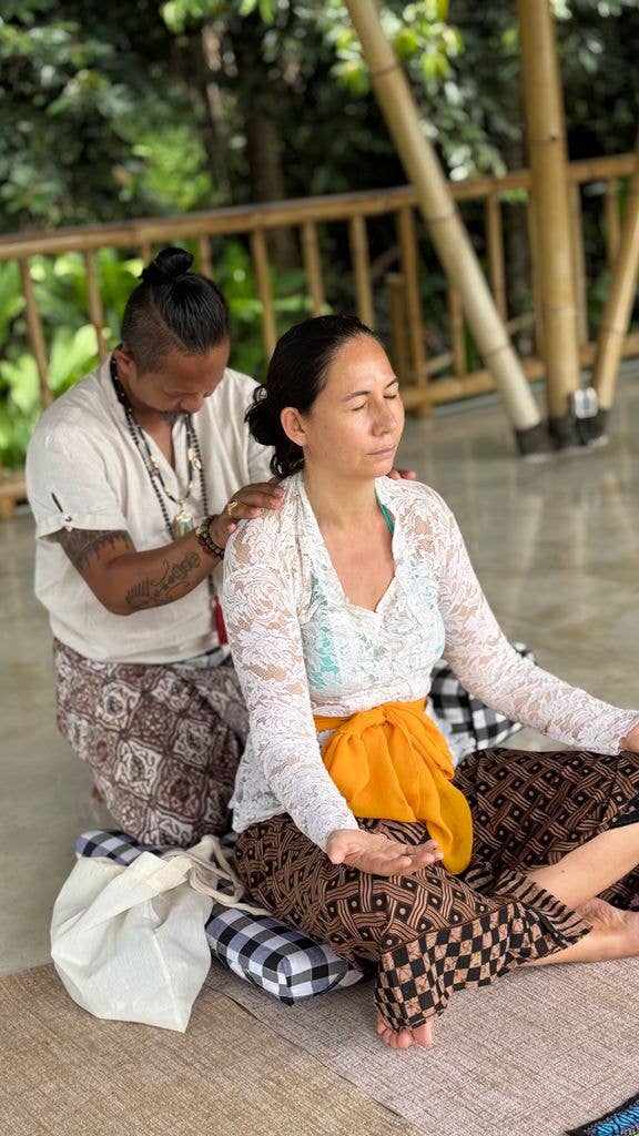 The “Amerta” healing ceremony