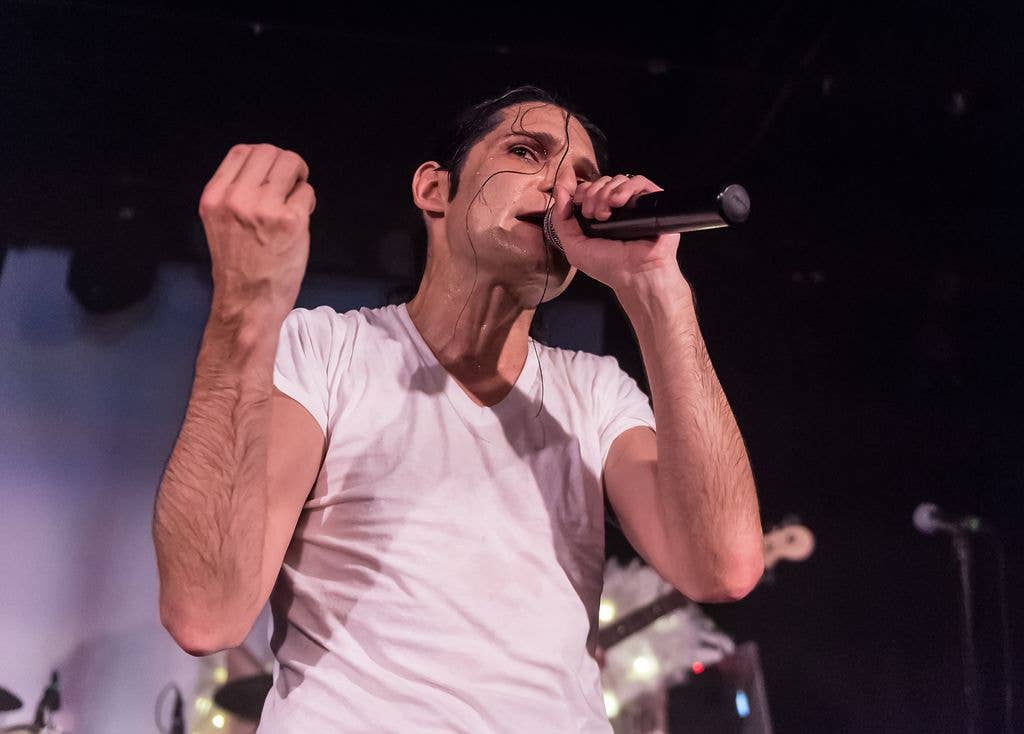 Corey and The Angels perform during 'Corey's Heavenly Tour: Angelic 2' in 2017