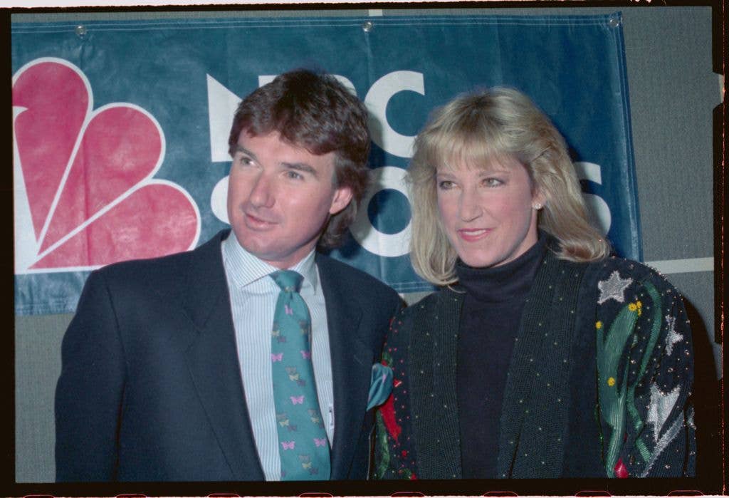 Chris with fellow tennis great Jimmy Connors