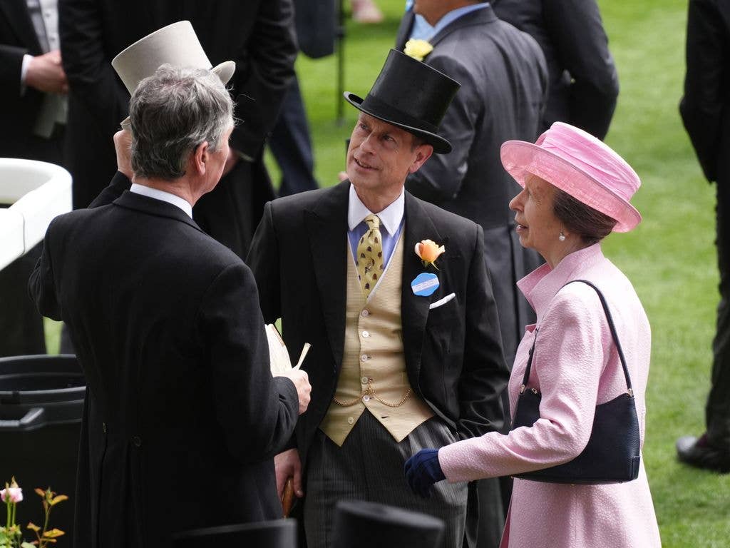 Princess Anne wore pink for Royal Ascot