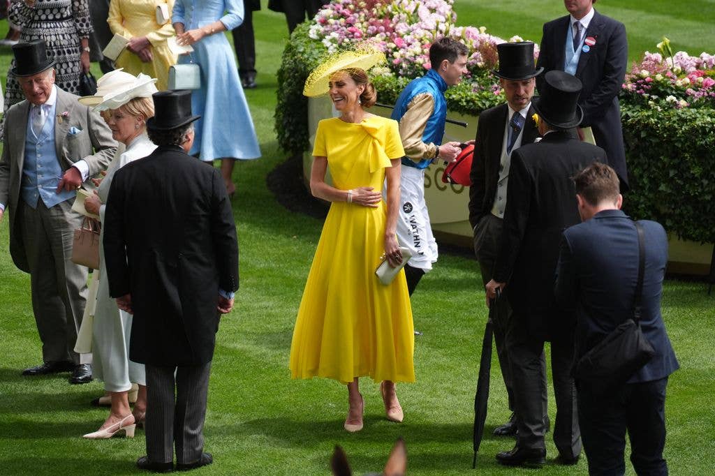 The Princess of Wales looked radiant at Ascot