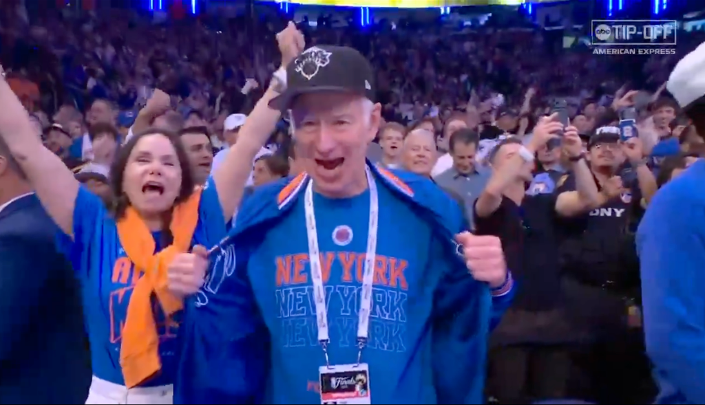 john mcenroe knicks game