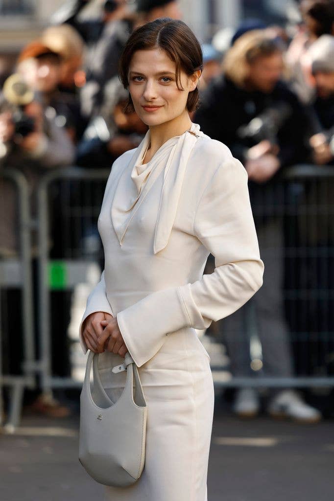 Louisa Jacobson at fashion week