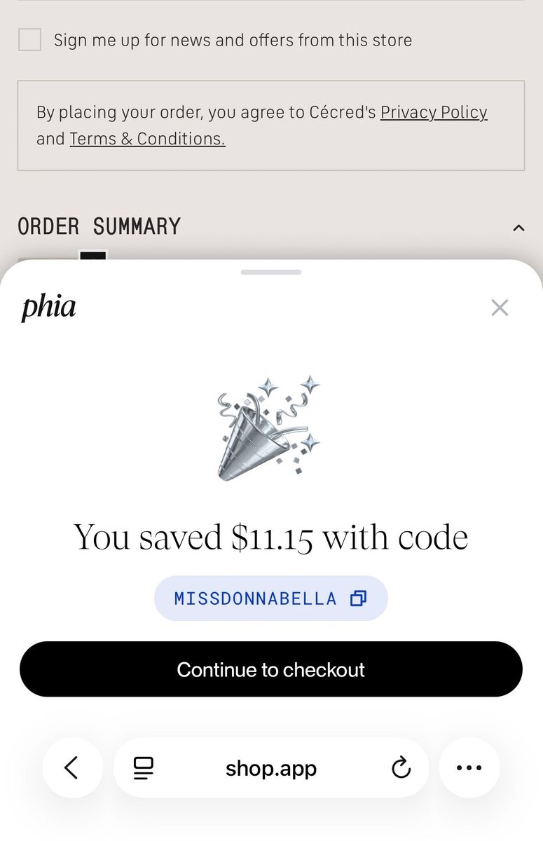 Savings, savings, savings!