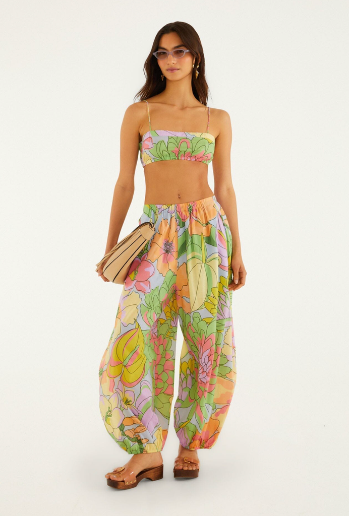 multicolor spring affair balloon pants
