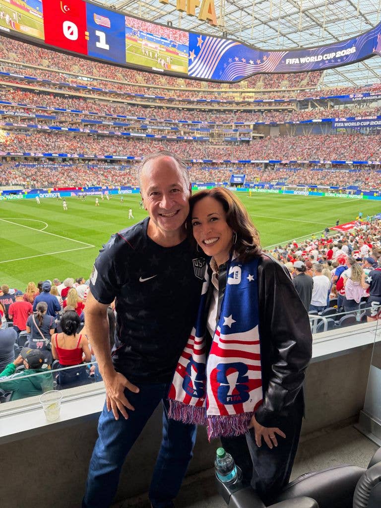 doug emhoff kamala harris world cup
