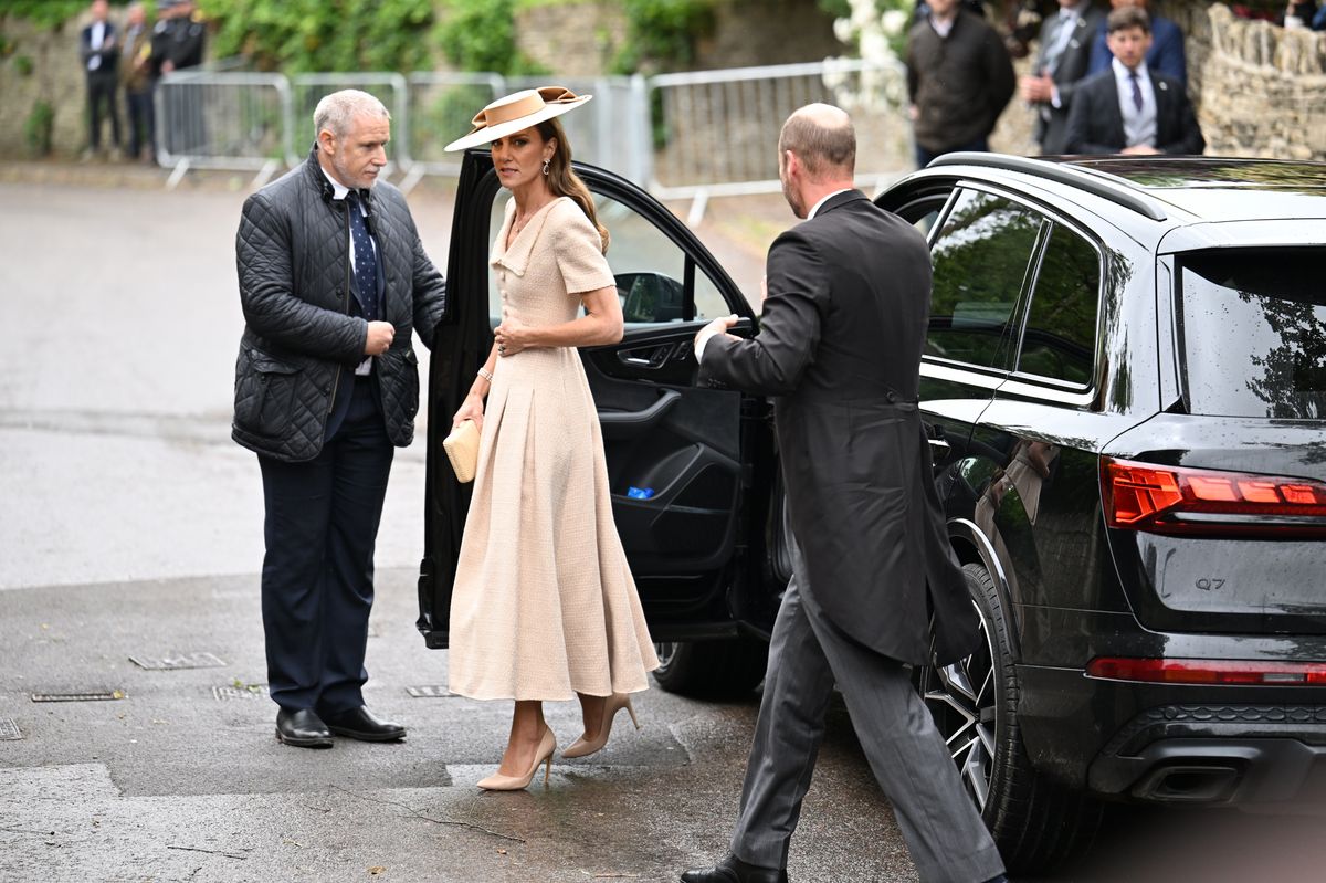 Kate Middleton's polished appearance quickly became one of the most talked-about fashion moments of the weekend.