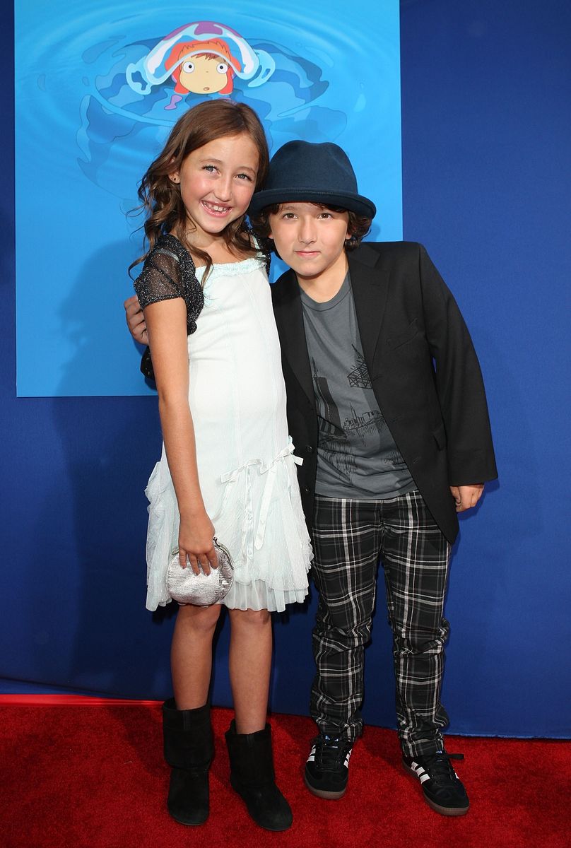 Cyrus surprised fans when she candidly admitted she once had a major crush on her "Ponyo" co-star.