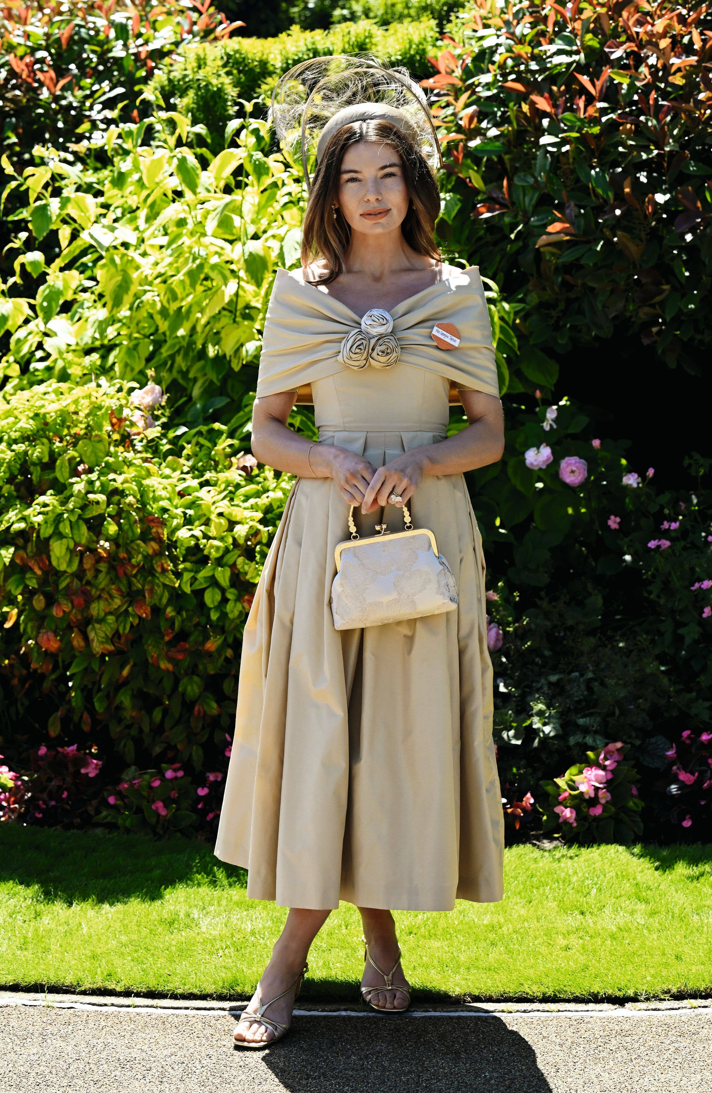 Georgia Toffolo attends Royal Ascot