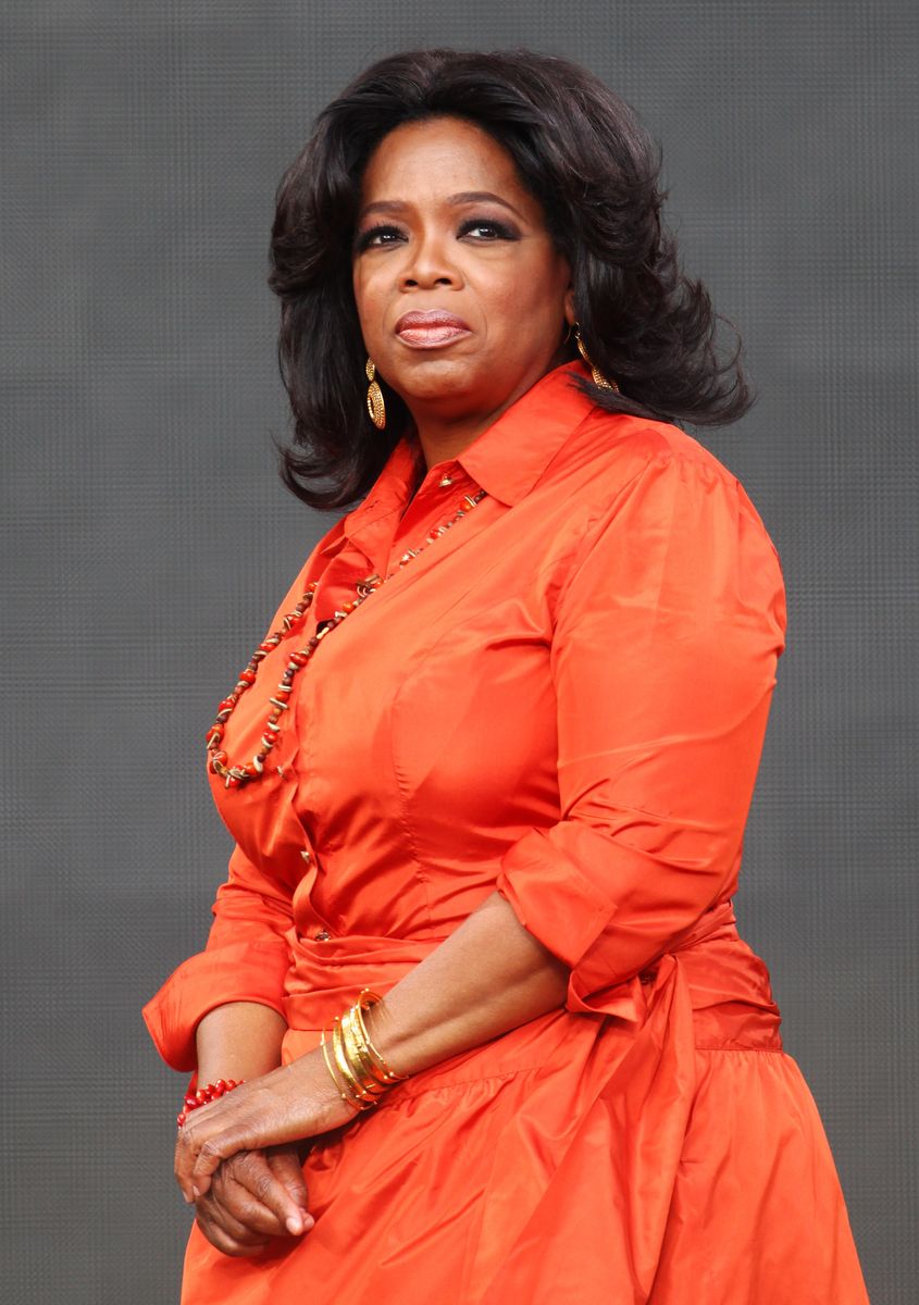 Oprah, pictured here in 2010, has interviewed legends throughout her career