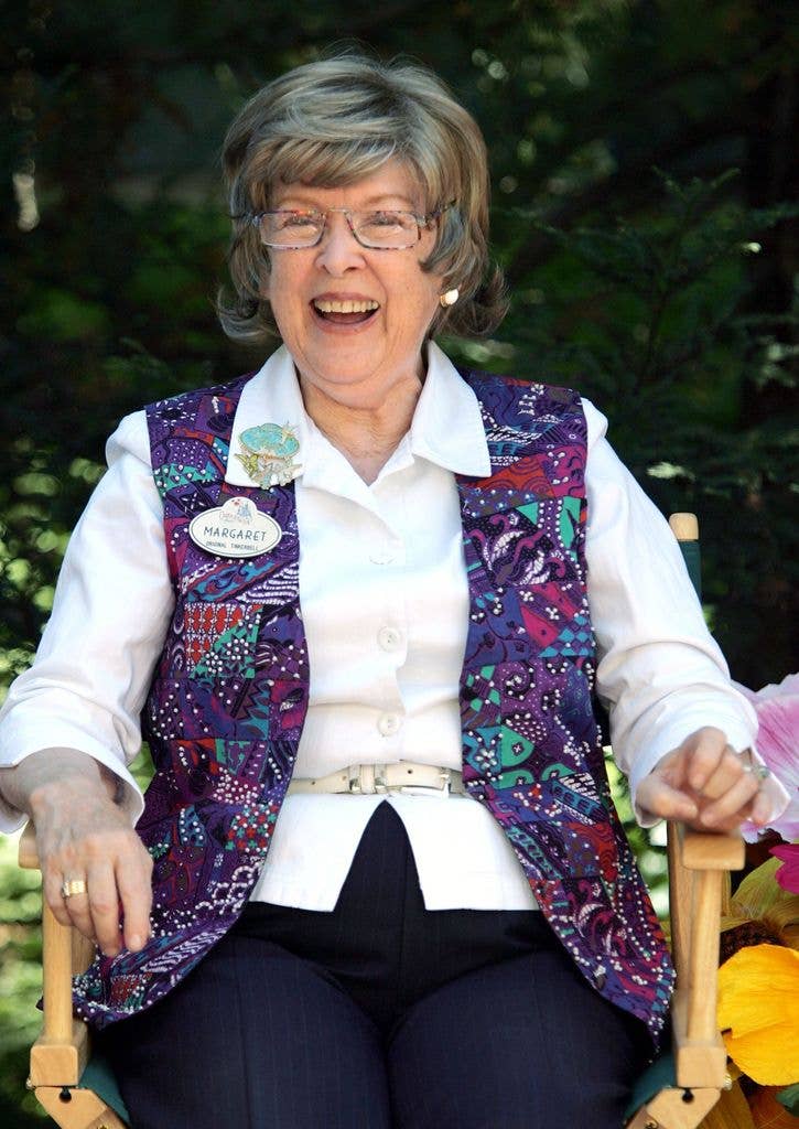 Margaret Kerry, Walt Disney's inspiration behind the character Tinker Bell in 2005