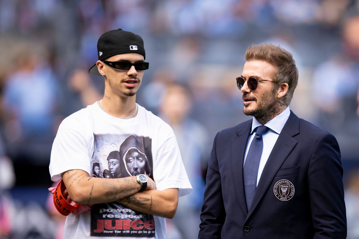 Romeo Beckham honors parents David and Victoria with new tattoo as Brooklyn covers up his