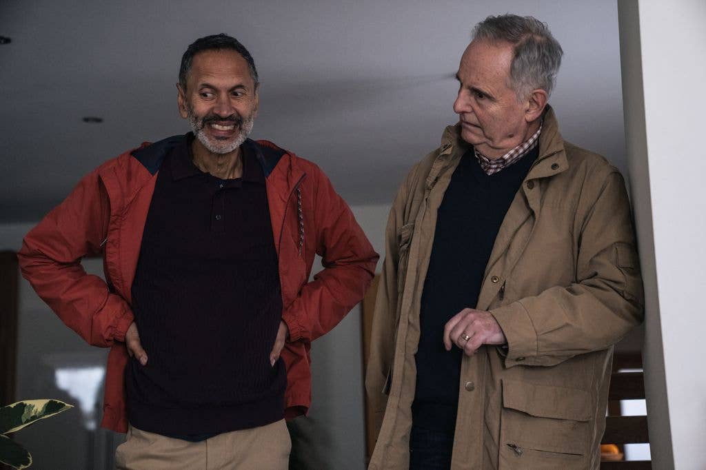 Mal (PAUL BAZELY), Ben
(RICHARD CROXFORD) in Funboys