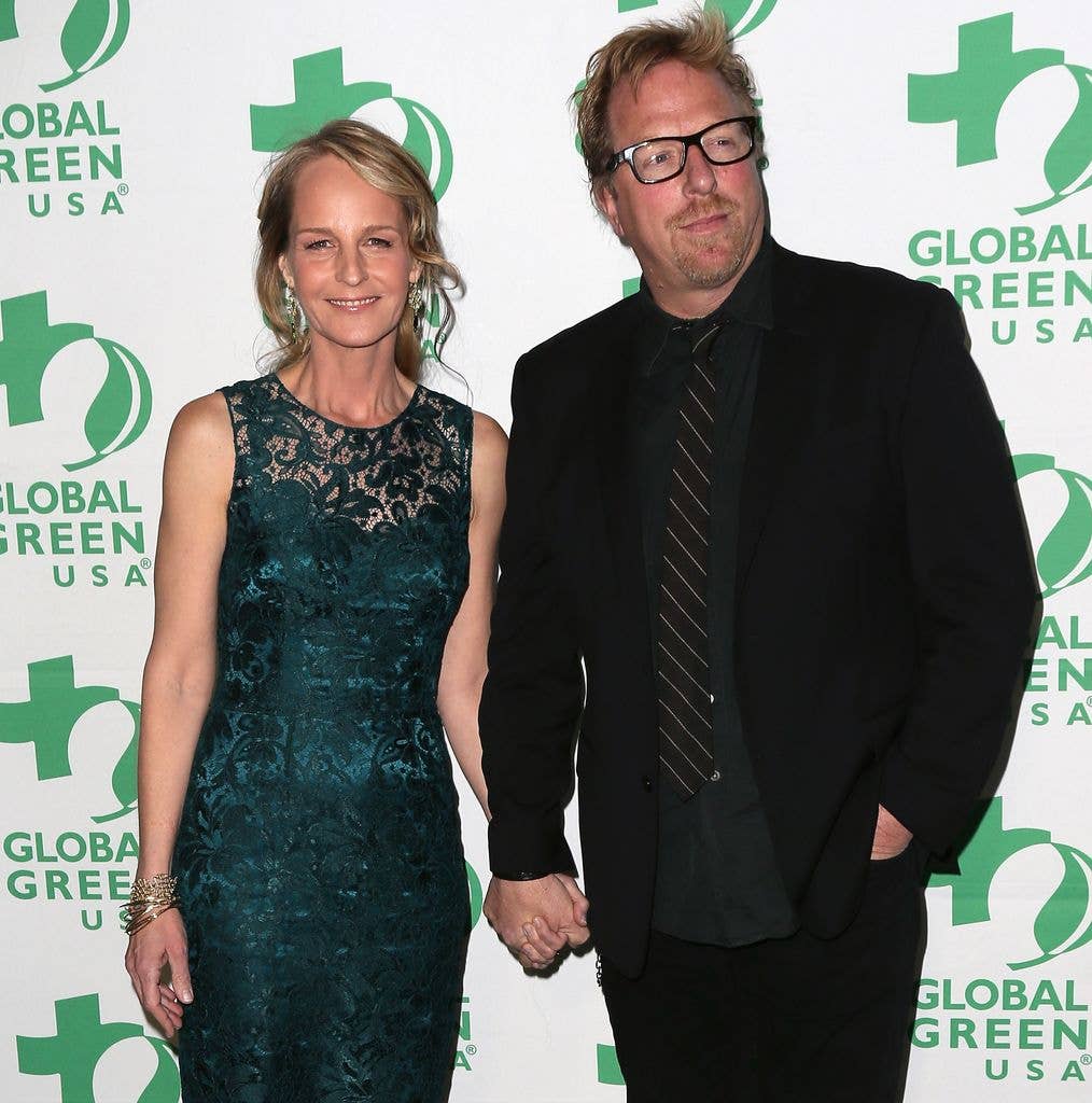 Helen hunt matthew carnahan holding hands