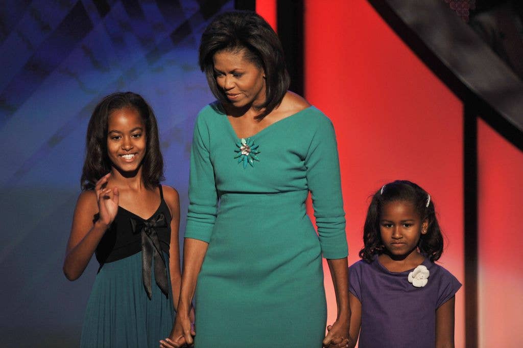 Michelle shared that she always tried to protect her girls from the spotlight