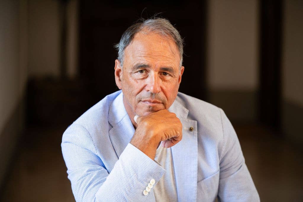 Anthony Horowitz is an English writer and screenwriter, Mantua, 8 September 2023