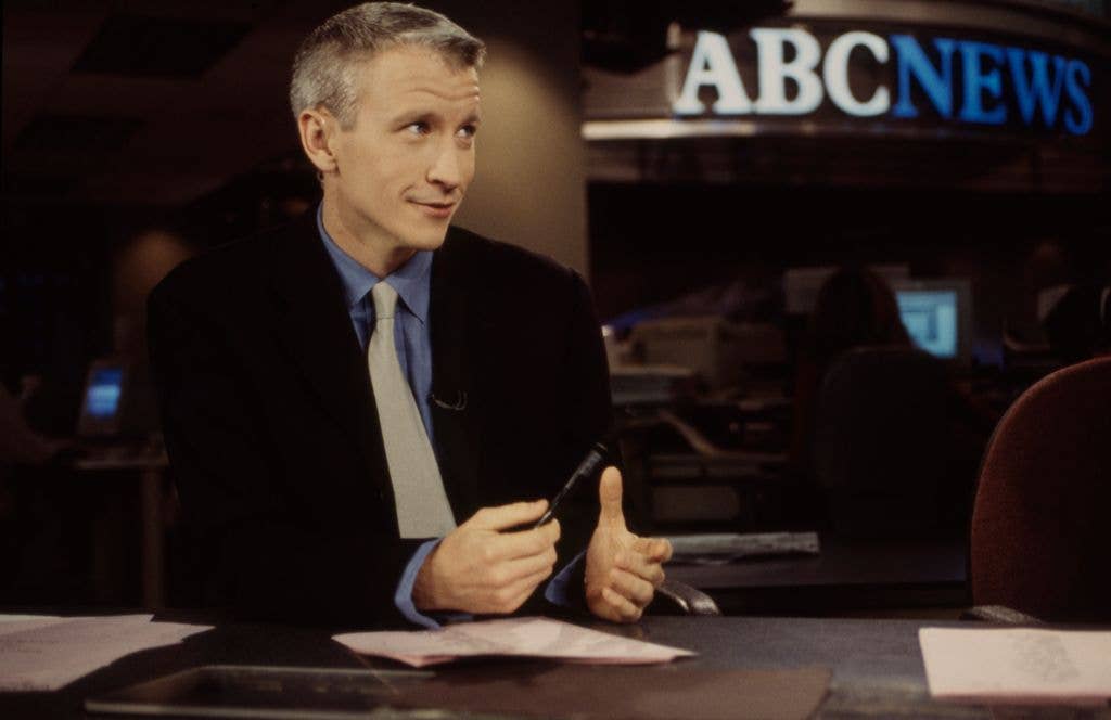 Anderson Cooper promotional photo for Walt Disney Television ca 2000