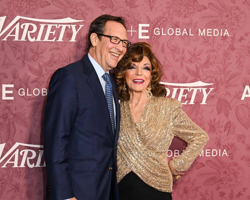 joan collins Percy Gibson power of women awards