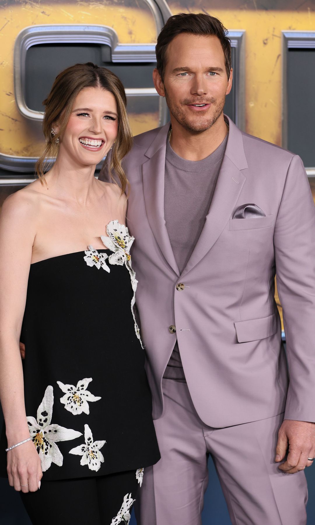 Katherine Schwarzenegger and Chris Pratt 