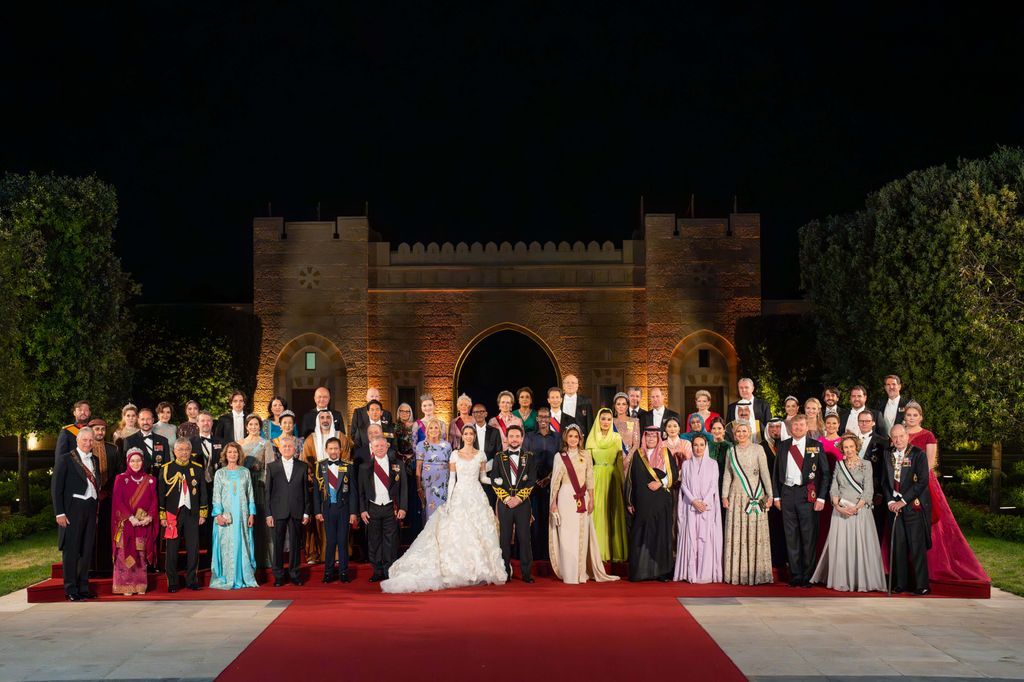Hussein of Jordan's wedding in June 2023