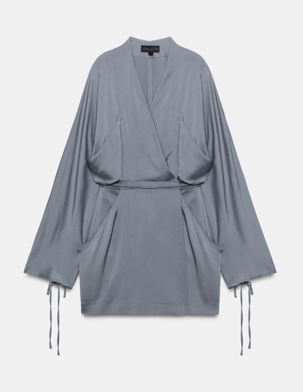 ZW COLLECTION WRAP MINI DRESS