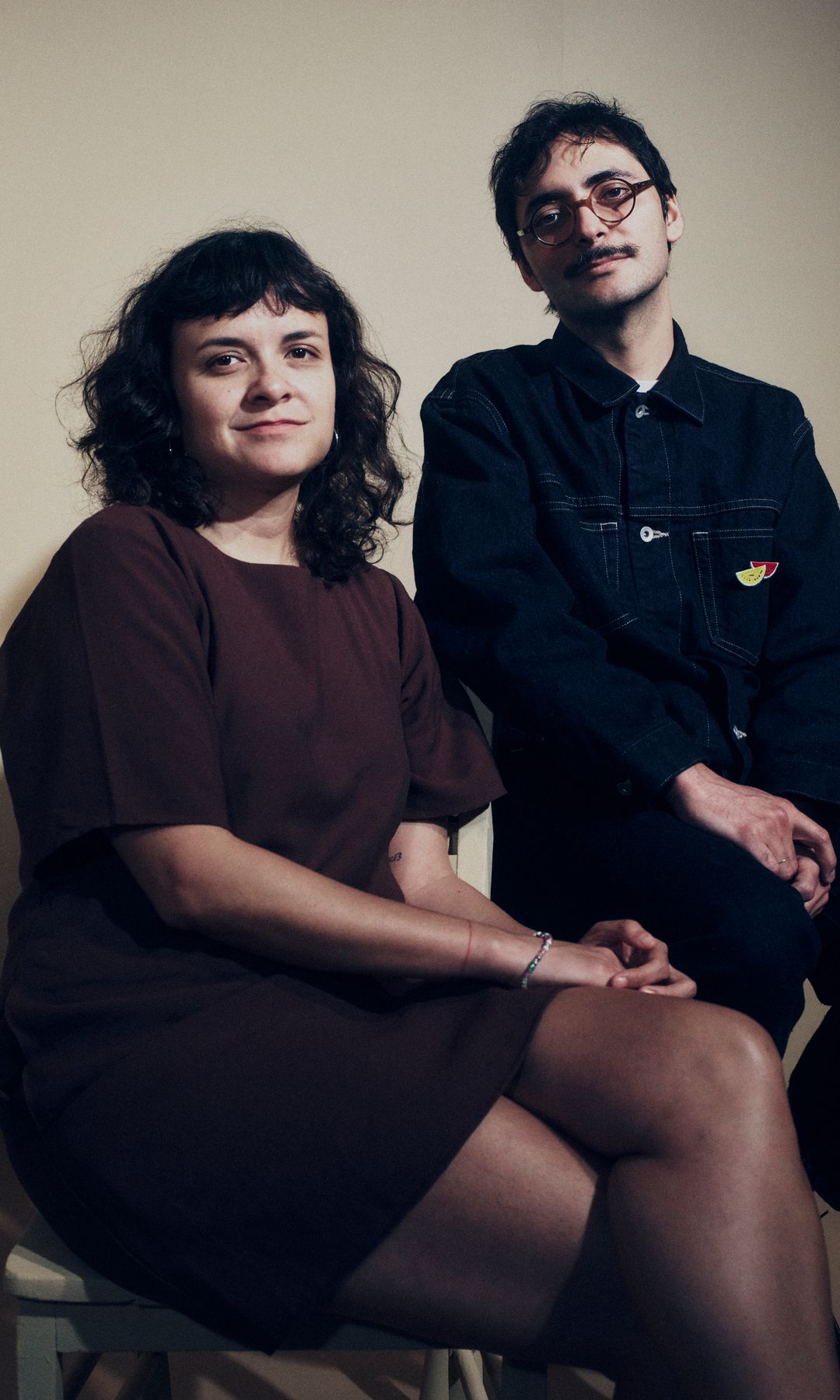 Fernanda Tovar and Daniel Loustaunau of "Sad Girlz" for a portrait during the 2026 Tribeca Festival