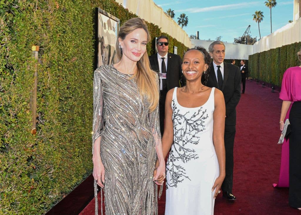 Angelina Jolie's daughter Zahara opened up about their "unique" relationship in a heartfelt speech