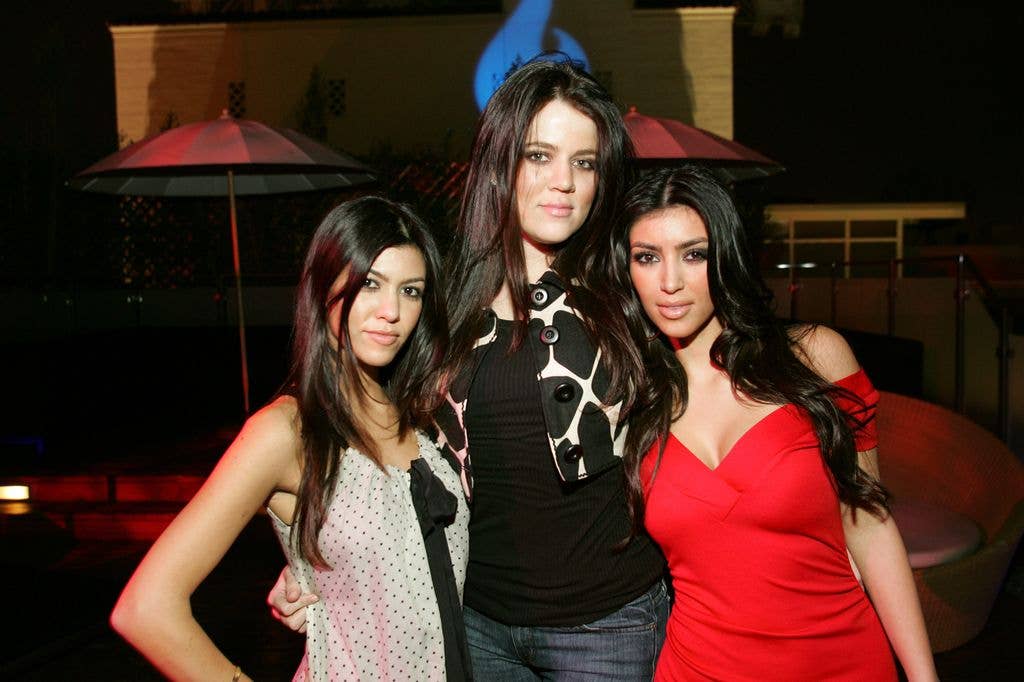 Kourtney Kardashian, Khloe Kardashian and Kim Kardashian 