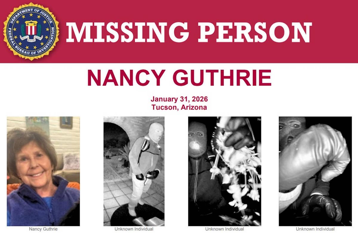 Images from a Nest camera installed at Nancy Guthrie s home were released by the FBI