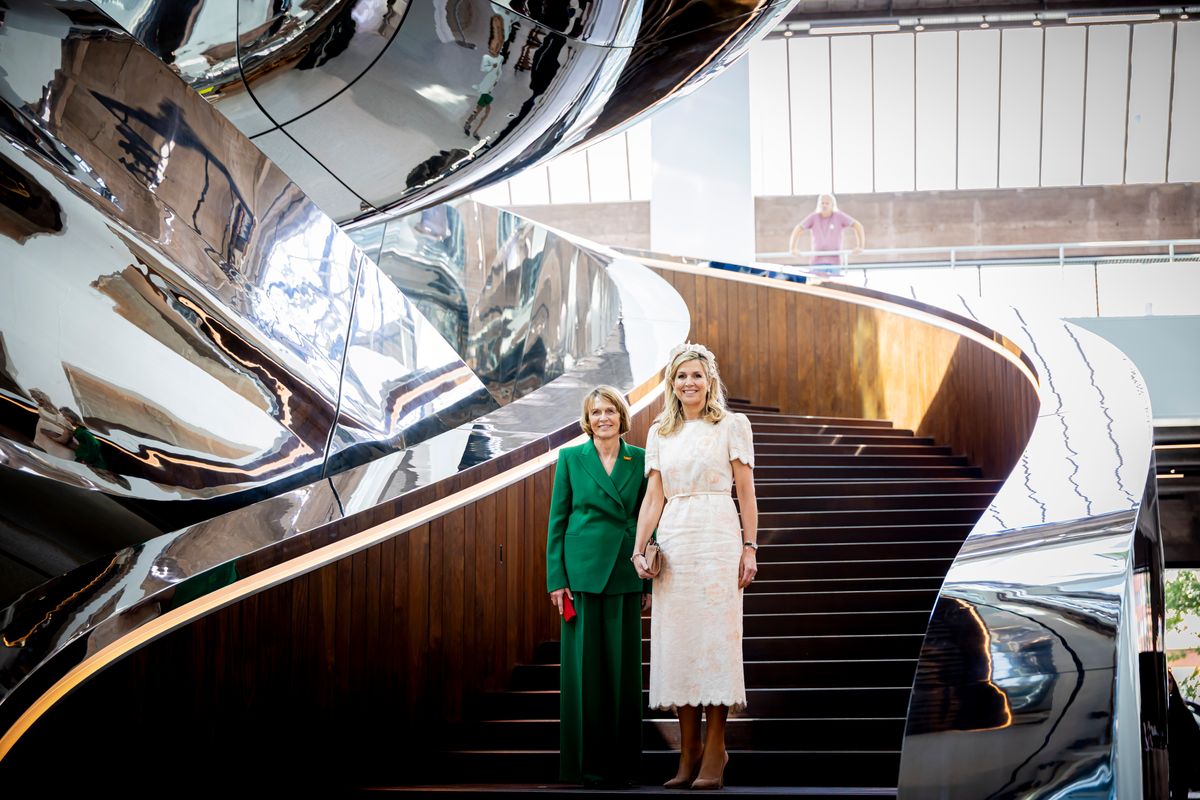 Queen Máxima delivered a masterclass in royal style during the second day of the German state visit to the Netherlands