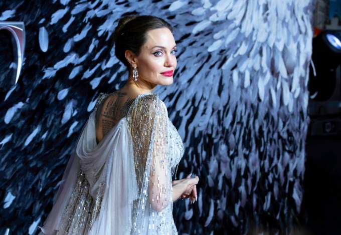 Angelina Jolie at the ‘Maleficent’ premiere